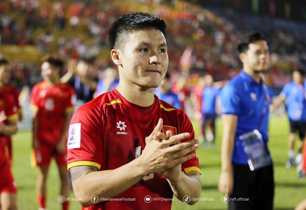 Quang Hải vắng mặt ở ĐT Việt Nam vì chấn thương